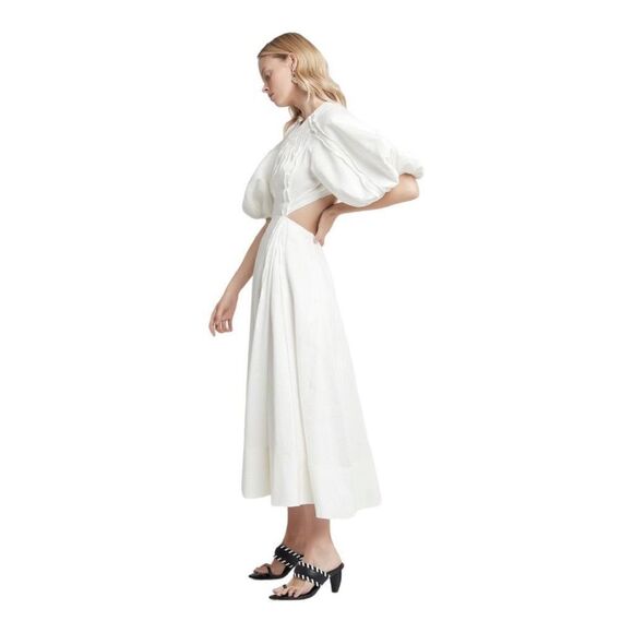 Aje revitalize Cutout Midi Dress Size 4 NWOT - Picture 4 of 11